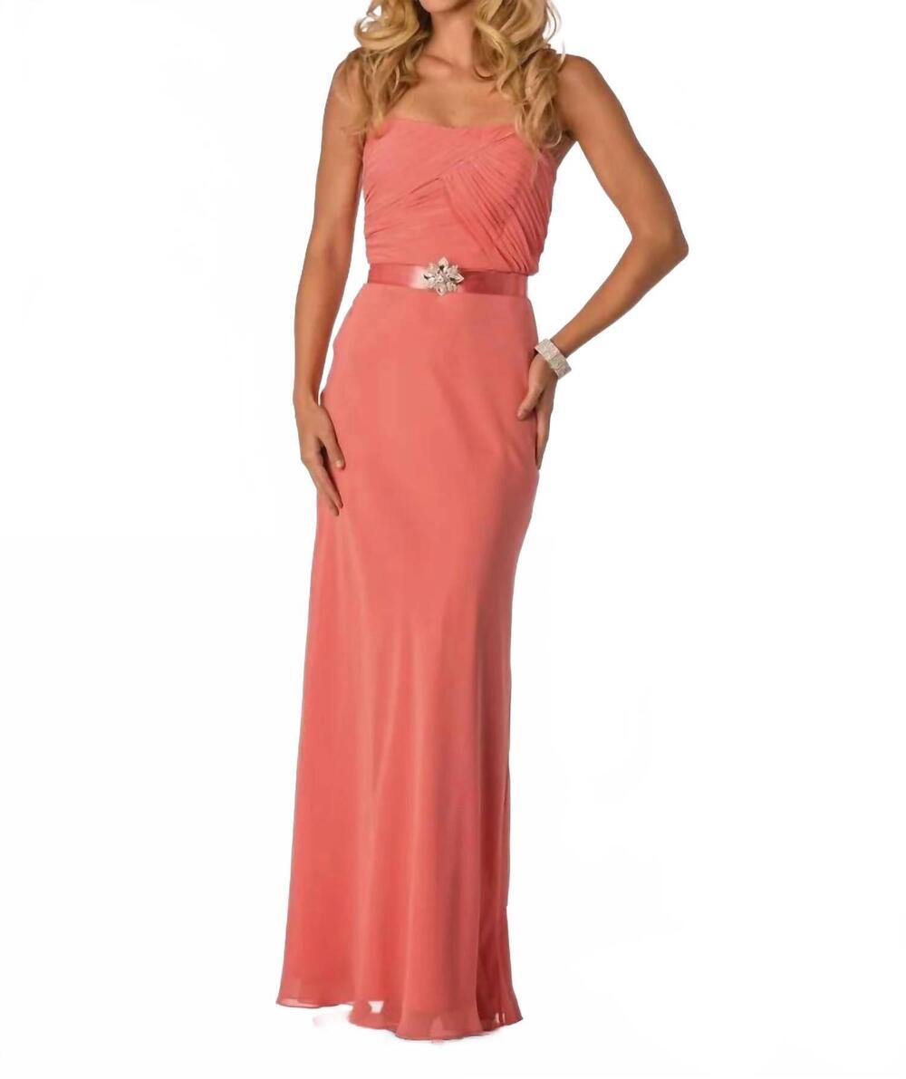NEW LAST DRESS the seraphina maxi dress in coral